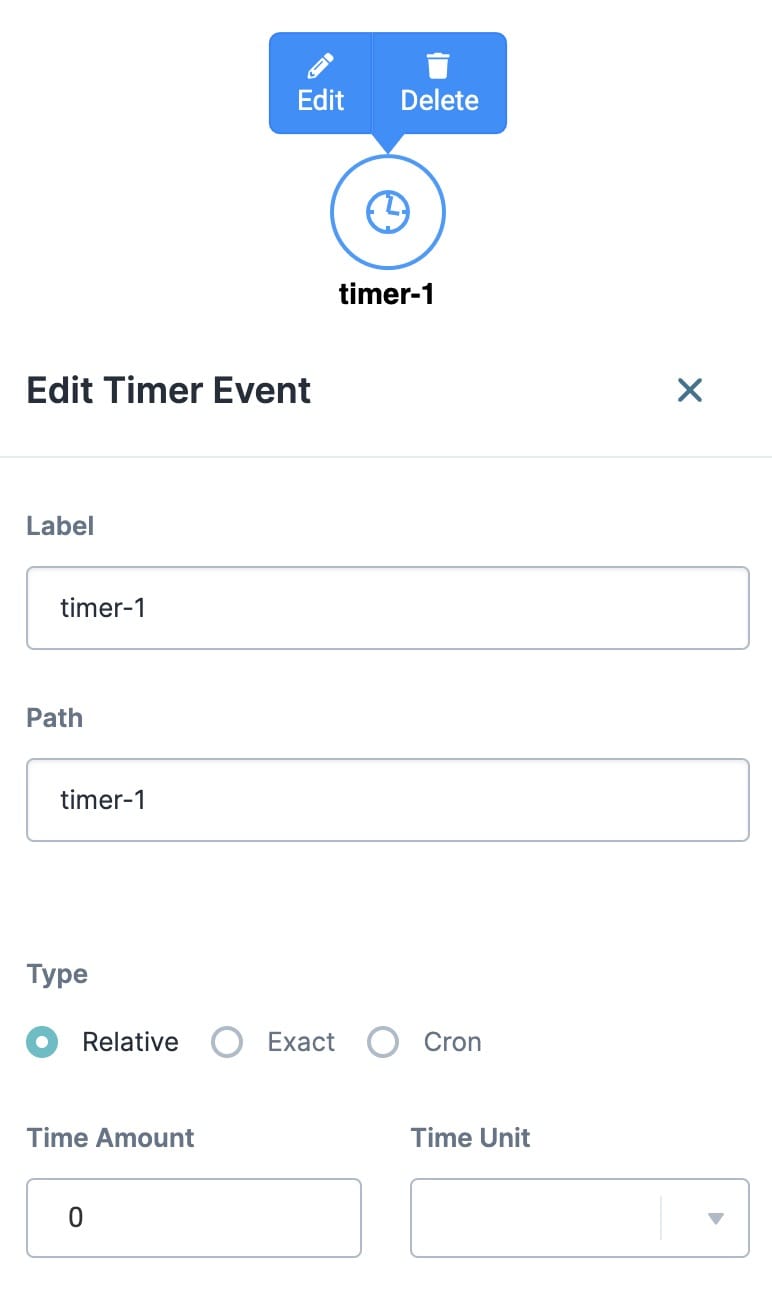 A static image displaying the End node on the workflow canvas, and the End node's confiugration panel with default settings.