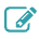 Edit text line button.